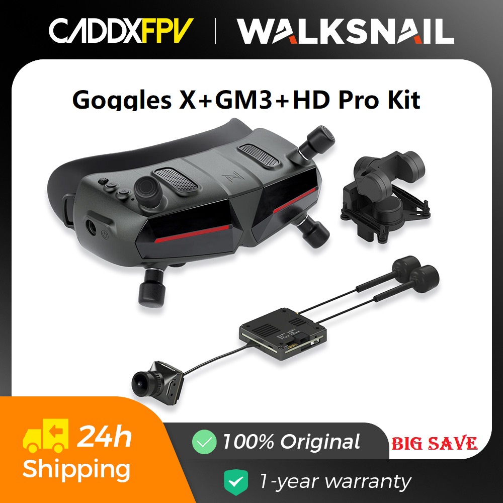Skyzone Sky04O Pro Fpv Goggles - Lunettes Caddx Walksnail Avatar HD X